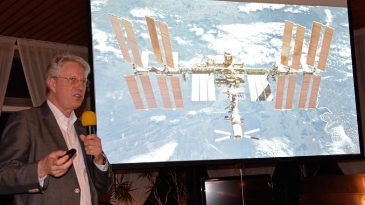 Thomas Reiter hat ein halbes Jahr lang auf der Internationalen Raumstation (ISS) gelebt und gearbeitet. 