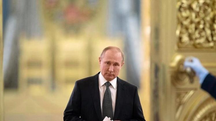 Hausherr seit vielen Jahren: Wladimir Putin im Kreml. 