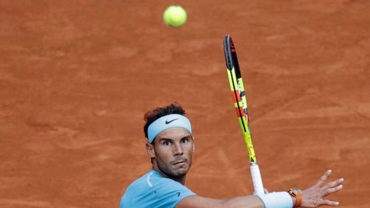 Im Halbfinale trifft Rafael Nadal auf Juan Martin del Potro. Foto: Alessandra Tarantino/AP