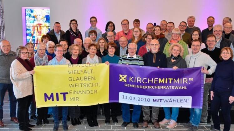 Zur Kirchengemeinderatswahl in den sechs Delmenhorster Gemeinden stellen sich viele Kandidaten zur Wahl. 