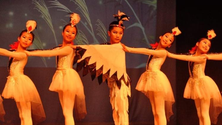 China zeigte beim WKT ein dreiteiliges Ballett über die Kraft der Liebe. 
