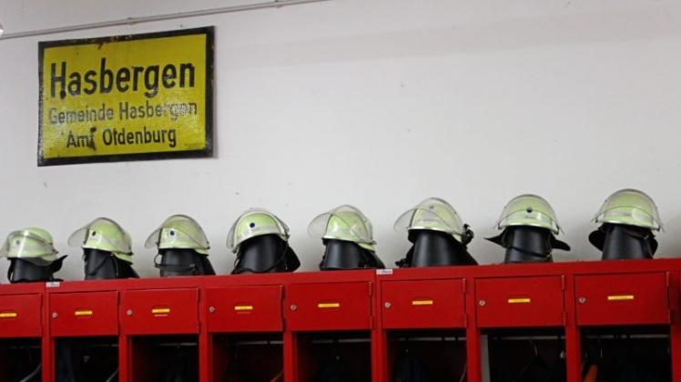 Ein Wandel steht an: Die alte Feuerwehrwache in Hasbergen steht vor der Neunutzung. Archivbild: Frederik Grabbe