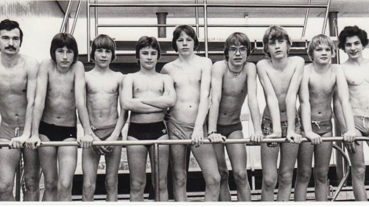 Die Schüler des Gymnasium Ganderkesee nahmen 1979 am Wettbewerb „Jugend trainiert für Olympia“ teil.