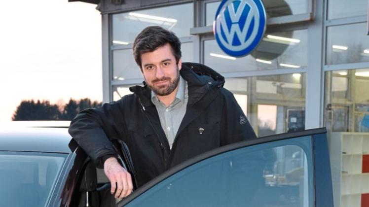 Christopher Reckziegel ist der neue Geschäftsführer des Autohauses in Harpstedt. 