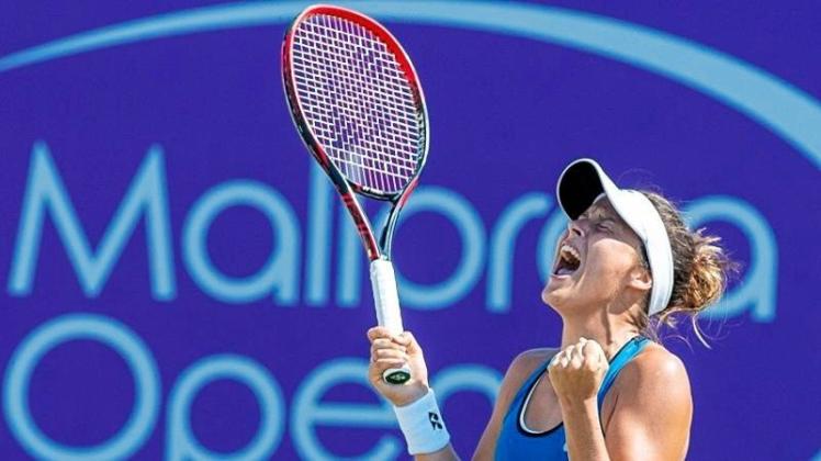 Tatjana Maria hat die Mallorca Open gewonnen. 
