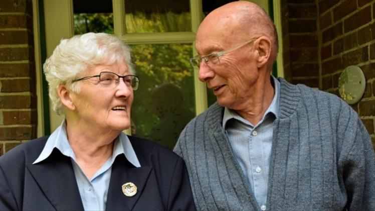 Seit 60 Jahren verheiratet: Erika und Helmut Weete. 