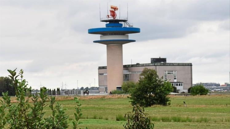 Die Nähe zur Radaranlage des Bremer Flughafens führt zu Bedenken dert Flugsicherung gegen die geplante Erweiterung des Gewerbegebiets Brinkum-Nord. 