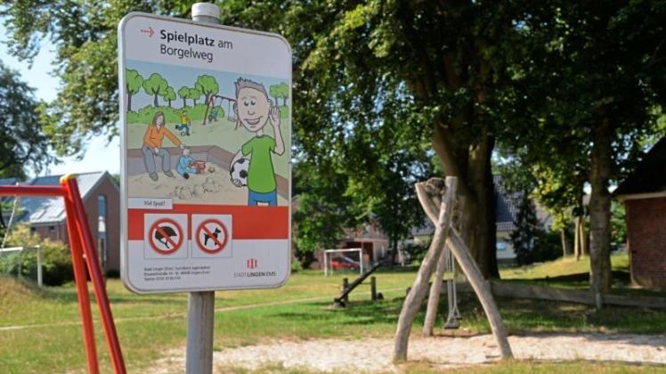 Auch am Spielplatz im Borgelweg im Lingener Ortsteil Schepsdorf müssen Spielgeräte ausgetauscht werden. 