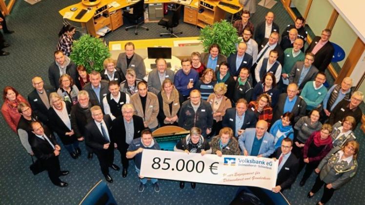 Geldsegen für Vereine und Institutionen in Delmenhorst. 
