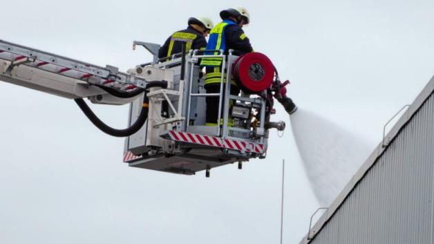 Volles Rohr nachlöschen heißt es für die Kameraden der Lengericher Freiwilligen Feuerwehr. Volles Rohr nachlöschen heißt es für die Kameraden der Lengericher Freiwilligen Feuerwehr.