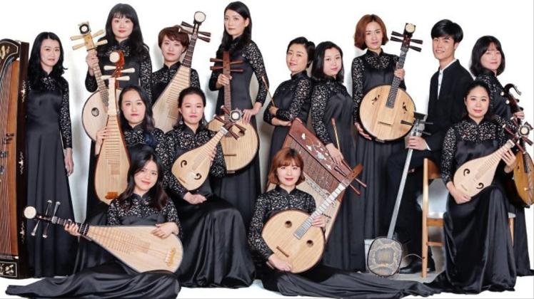 Ein besonderes Merkmal des Chinesischen Neujahrskonzerts in Varrel sind stets die traditionellen Instrumente, die die Musiker aus dem Reich der Mitte zum Klingen bringen. 
