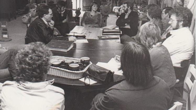 Die SPD Ganderkesee war am 19. Juli 1989 zu Gast auf dem Eichenhof in Heide. 