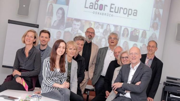 Vertreter zahlreicher Osnabrücker Institutionen sind in die Organisation des Projekts „Labor Europa“ eingebunden. 