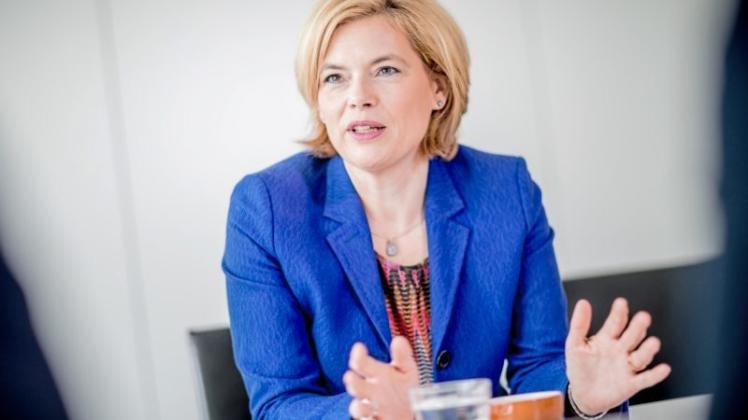 Bundesagrarministerin Julia Klöckner. 