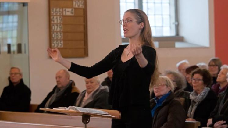 Das „Passionskonzert“ in der Stadtkirche am vergangenen Sonntag war das letzte Konzert mit Kantorin Friederike Spangenbergin der Stadtkirche.