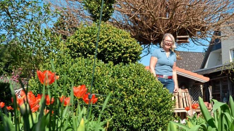Margret Hoffmann liebt ihren „Garten der Leidenschaft“. Archivfoto: Marco Julius