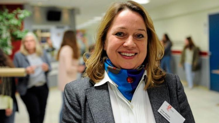 Berufsorientierung, kulturelle Bildung und Sozialkompetenz als Ziele: Birgit Kaiser ist die neue Schulleiterin der Osnabrücker Erich-Maria-Remarque-Realschule. 
