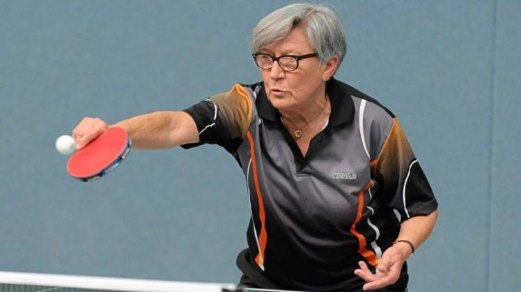 Londa Bantel gewann für den TV Deichhorst zweimal Bronze bei den Tischtennis-Landesmeisterschaften der Senioren. 