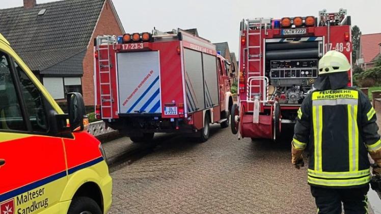 Durch ihr rasches Eingreifen hat die Feuerwehr Wardenburg am Montag bei einem Trocknerbrand am Mühlenweg das Übergreifen der Flammen auf ein Wohnhaus verhindert. 