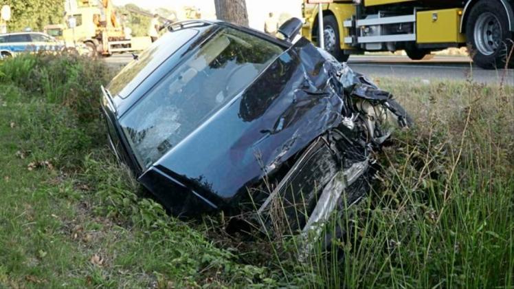 Eine 18-jährige Autofahrerin ist bei einem Unfall in Bissendorf am Mittwoch schwer verletzt worden. 