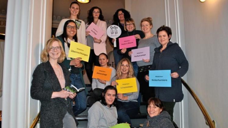 Engagieren sich für junge Mädchen in Delmenhorst: Die Pädagoginnen vom Mädchenarbeitskreis GeSa. 