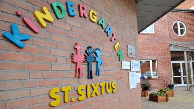 Beim St.-Sixtus-Kindergarten sollen bis zum August 2018 zwei zusätzliche Krippengruppen für Werlte entstehen. 