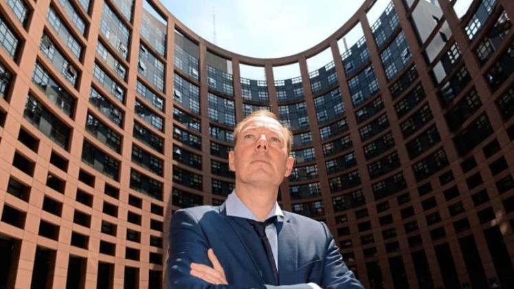„Majestätsbeleidigung“: Martin Sonneborn, fraktionsloses Mitglied im Europäischen Parlament. 