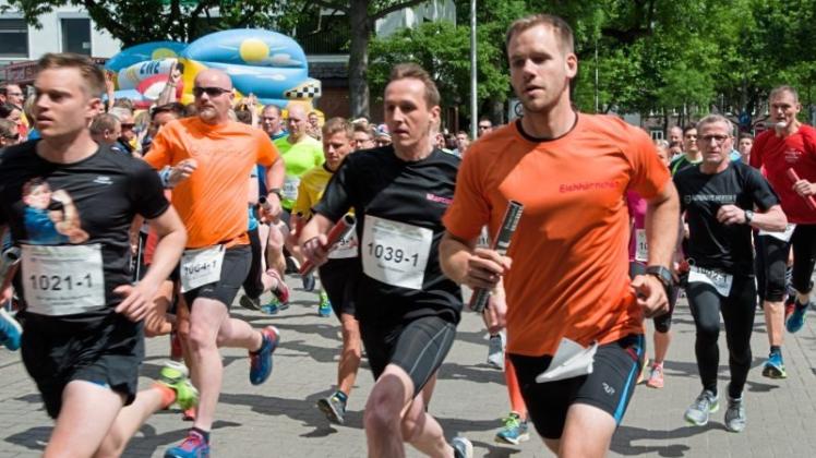 Der 24-Stunden-Lauf gehört zu den großen Sportevents der Stadt. Archivfoto: Andreas Nistler