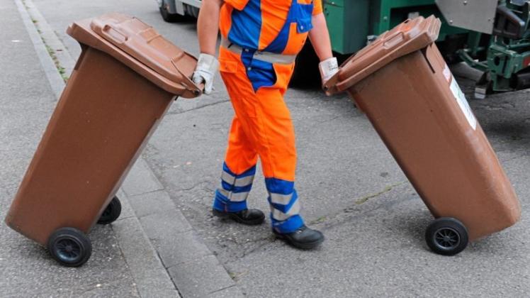 In Delmenhorst verschiebt sich die Müllabfuhr durch Pfingsten um einen Tag. Symbolfoto: dpa