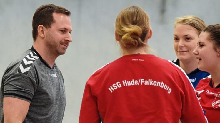 Trainer Timo Stein will mit der HSG Hude/Falkenburg die Heimbilanz makellos halten. 