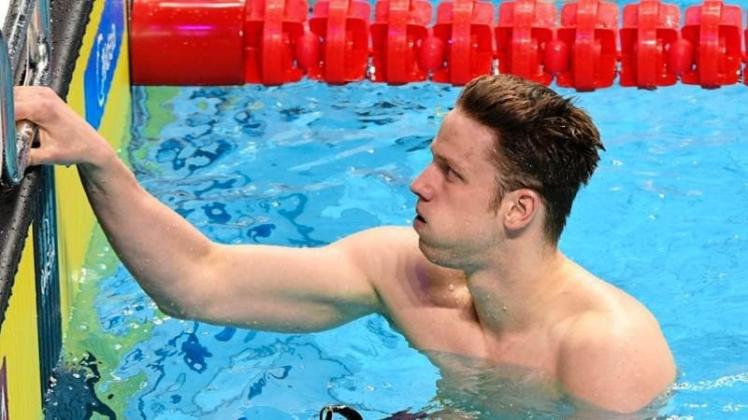 Philip Heintz wurde über 200 Meter Lagen Siebter. 