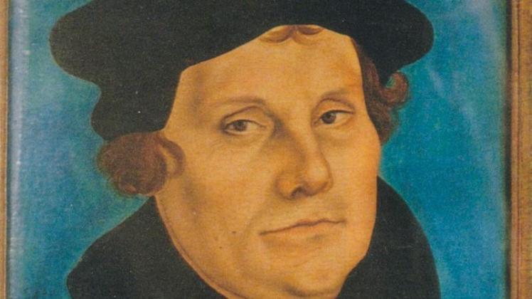 Lucas Cranachs Porträt Martin Luthers ist weithin bekannt. Dessen neue Lehre setzte sich auch in Delmenhorst durch.Repro: Helmut Steinert