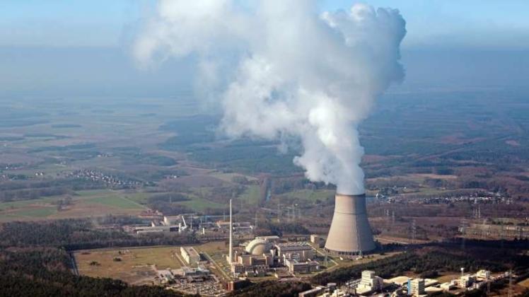 Luftbild des Kernkraftwerks Emsland (KKE) in Lingen. Archivfoto: Friso Gentsch/dpa