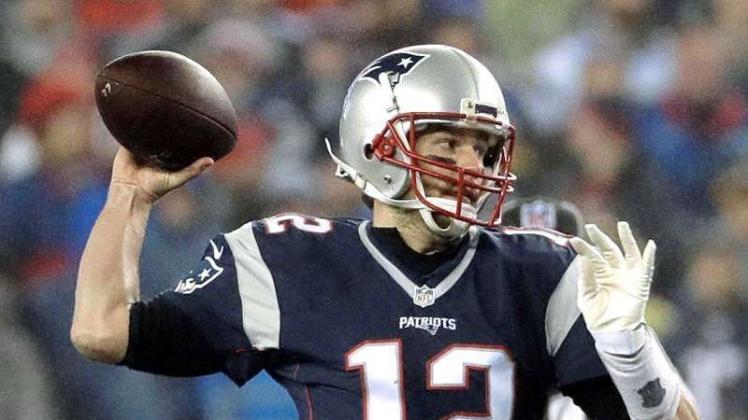 Quarterback Tom Brady erreichte mit New England erneut den Super Bowl. 