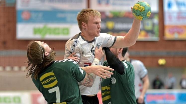 Neuzugang für HSG Delmehorst: Tim Coors (am Ball) spielt zur Zeit für den Drittligisten Handballfreunde Springe. Neuzugang für HSG Delmehorst: Tim Coors (am Ball) spielt zur Zeit für den Drittligisten Handballfreunde Springe.
