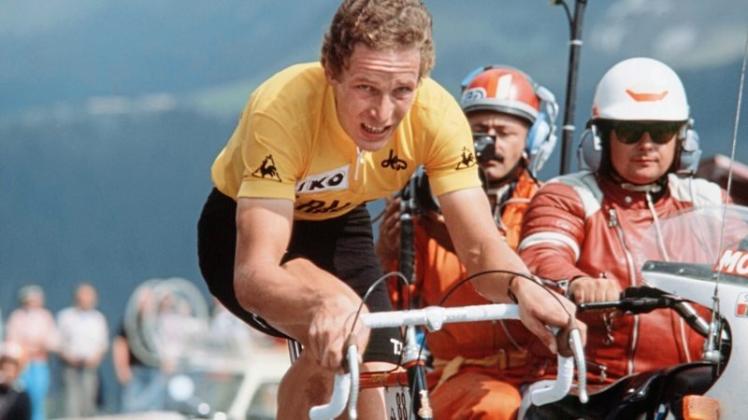 1977 überrascht Dietrich Thurau bei der Tour de