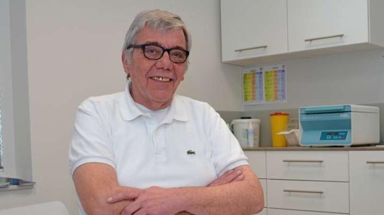 Dr. Rainer Brockmeyer gibt seine kassenärztliche Tätigkeit als Chirurg nach 23 Jahren in Ganderkesee auf. 