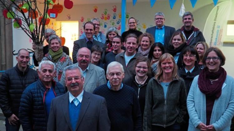 Die Mitglieder der Düsternorter Stadtteilkonferenz feierten 20 Jahre Bestehen. 