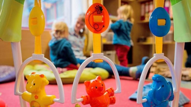 An der Käthe-Kollwitz-Schule entsteht eine neue Kindertagesstätte. Symbolfoto: Julian Stratenschulte/dpa An der Käthe-Kollwitz-Schule entsteht eine neue Kindertagesstätte. Symbolfoto: Julian Stratenschulte/dpa