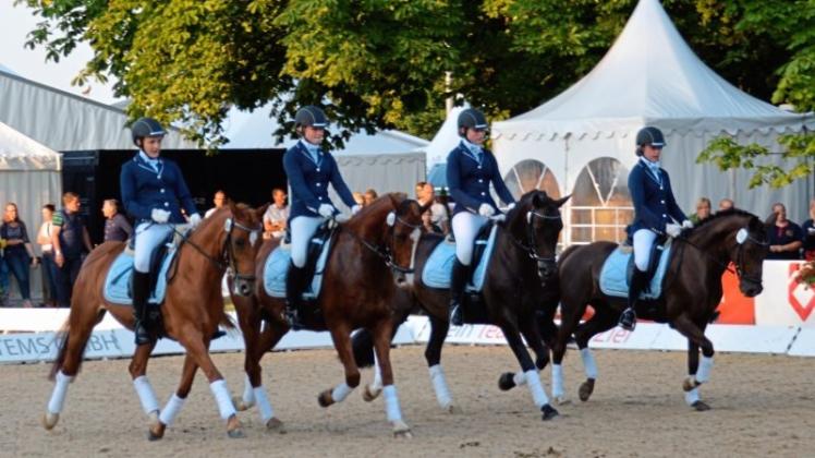 Hat sich für das Finale des Oldenburger Landesturniers qualifiziert: die Ponymannschaft des RC Hude. 