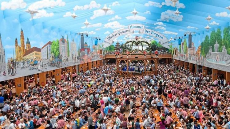 Oktoberfest 2017: Blitz schlgt in Mnchener Wiesn-Zelt ein