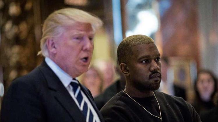 Kanye West hat noch im Dezember Donald Trump „einen großartigen Freund“ genannt. 