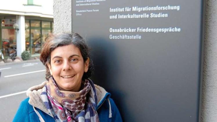 Die in ihrer Heimat bedrohte türkische Wissenschaftlerin Bediz Yilmaz forscht mit einem Stipendium für zwei Jahre an der Universität Osnabrück. 