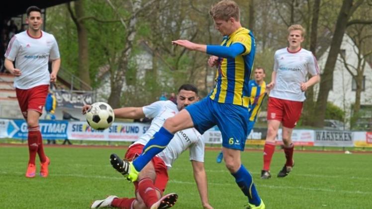 Vom SV Atlas zum VfL Stenum: Maximilian Klatte (am Ball). 