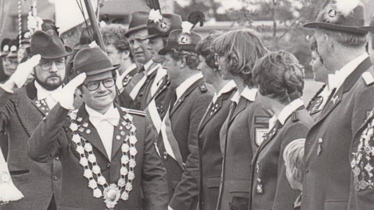 Unser Nostalgiebild zeigt das Schützenfest der Schönemoorer Schützen im Juni 1978. 