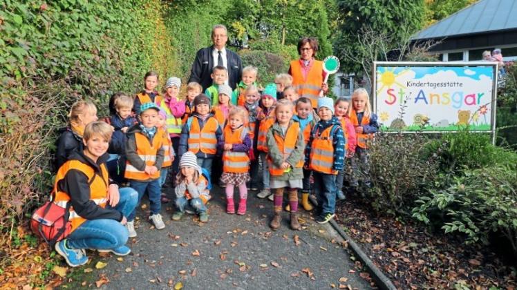 Neuer Walking-Bus zur Kita St. Ansgar in | NOZ