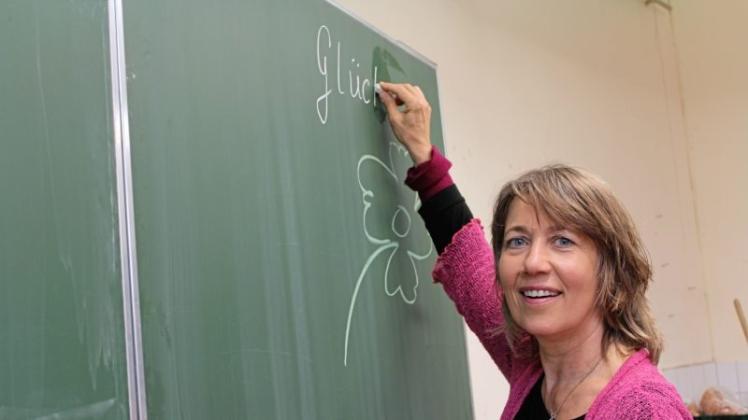Was ist Glück? Auf diese Frage gibt es keine Universal-Antwort, sagt Martina Reiske, Schulleiterin an der Sudbrackschule in Bielefeld. 