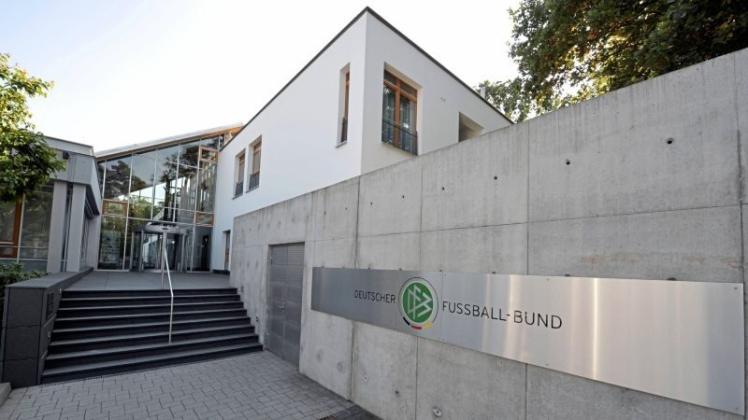 Ort der VerhandlungDie DFB-Zentrale in Frankfurt am Main. 