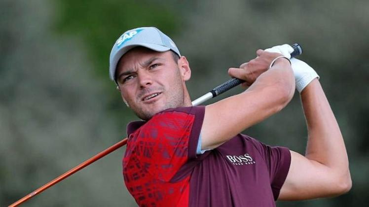 Zum Abschluss der British Open spielte Martin Kaymer eine 68er-Runde auf dem Par-70-Platz. Foto: Richard Sellers