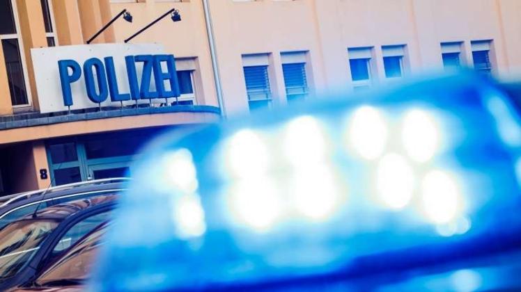 Symbolbild Blaulicht. Foto enstanden auf der Polizeiwache Osnabrück. 